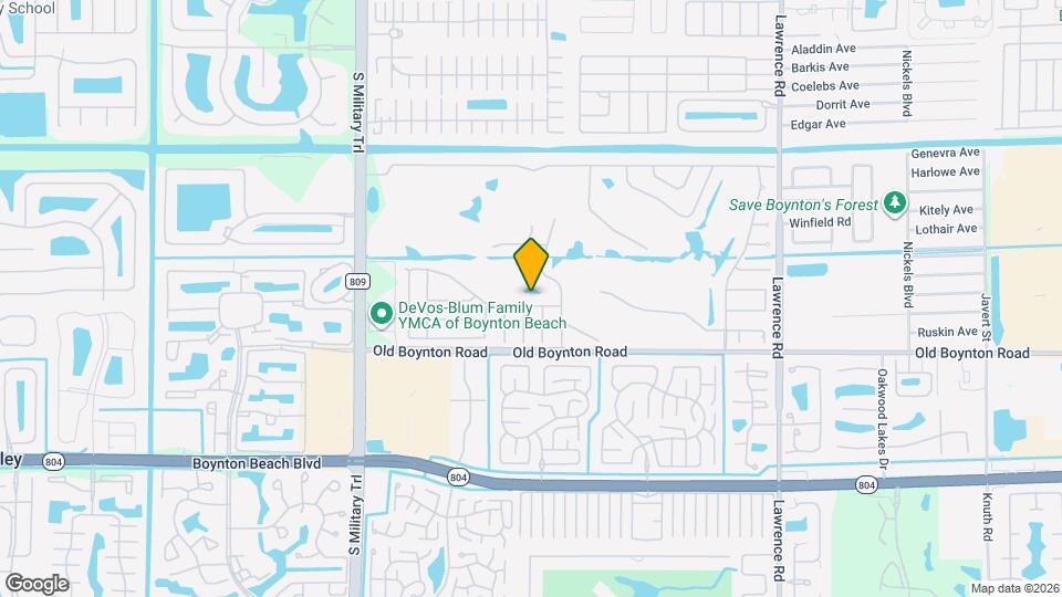 4593 Bucida Rd Map and Location Details