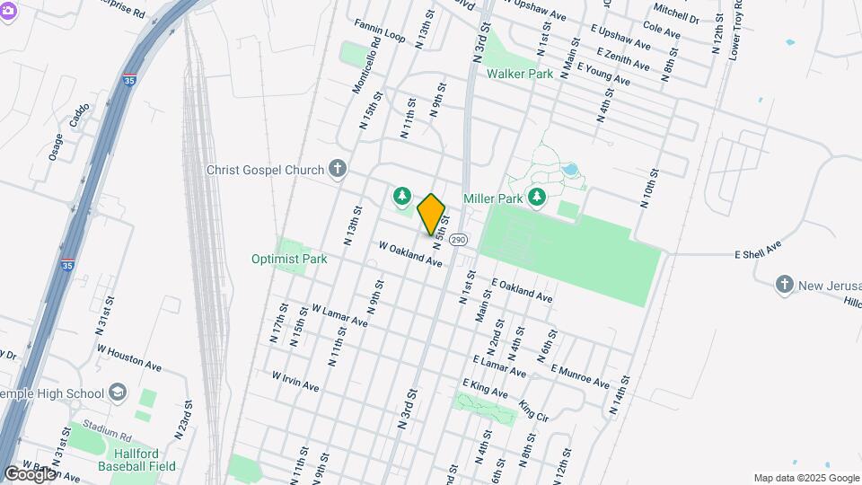 1516 N 5th St Map and Location Details