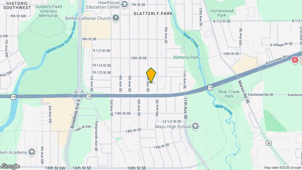 1126 7th Ave SE Map and Location Details