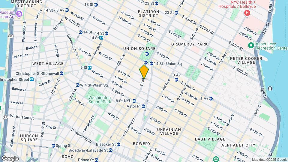 816 Broadway Map and Location Details
