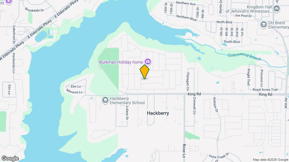 15924 Dorrington Dr Map and Location Details