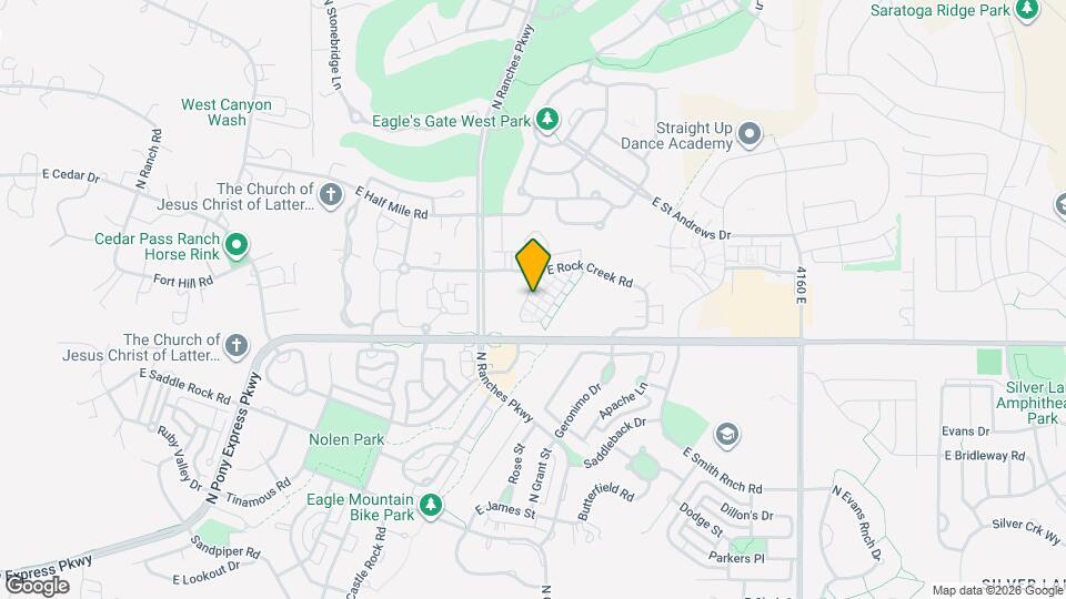 3607 E Sapphire Creek Ln Map and Location Details