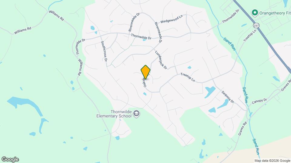 2384 Oakview Ct Map and Location Details