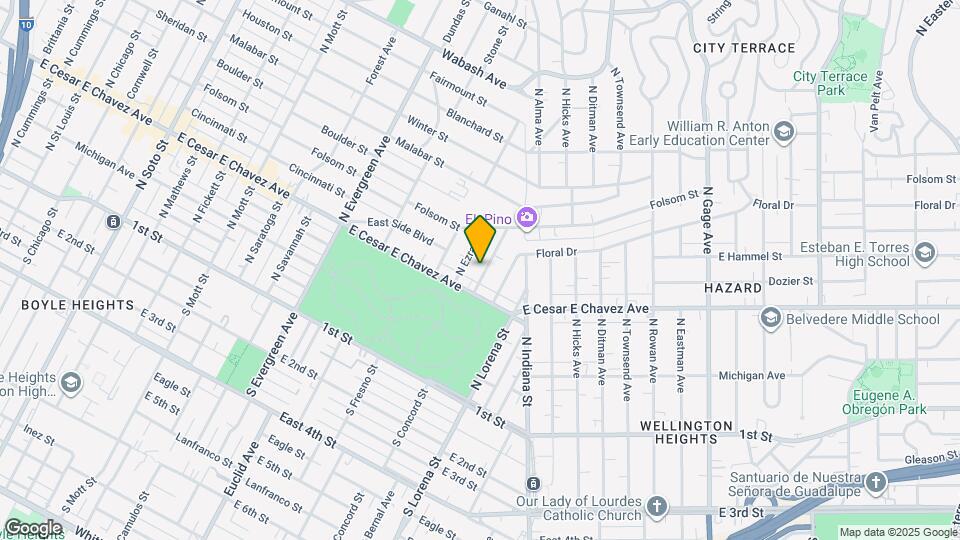 427 N Concord St, Unit 1 Bedroom Apartment for r Map and Location Details