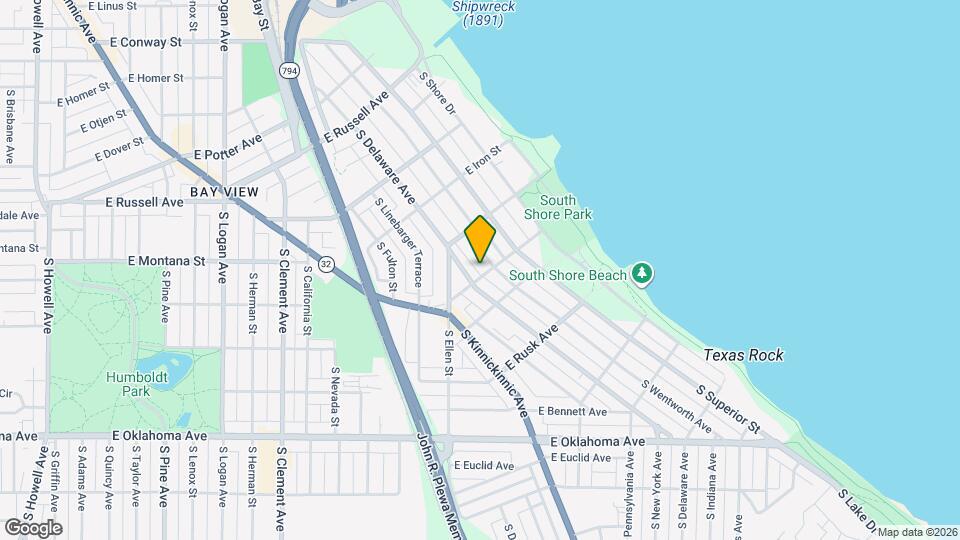 1916 E Estes St Map and Location Details