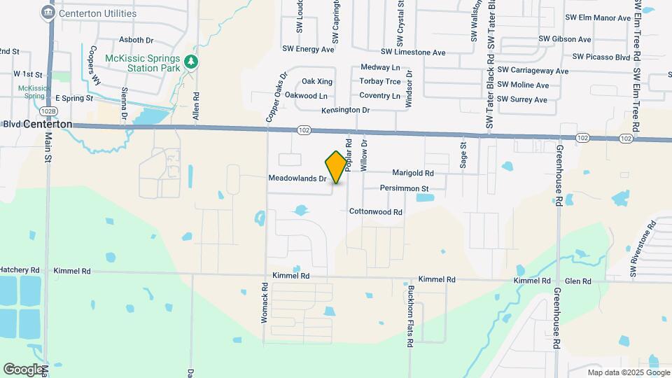 869 Meadowlands Dr Map and Location Details