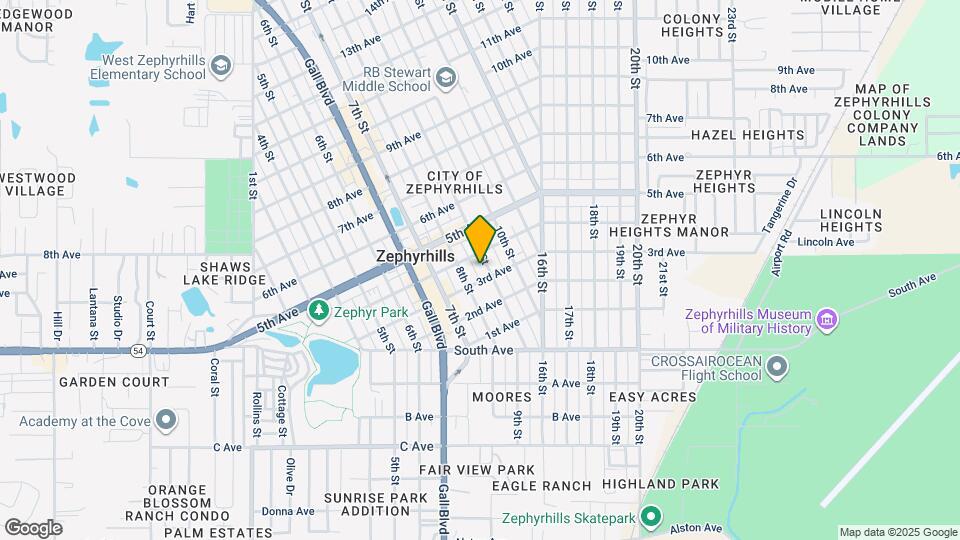 5205 9th St Map and Location Details