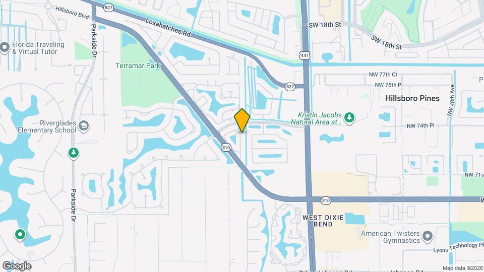 7374 NW 61st Terrace Map and Location Details