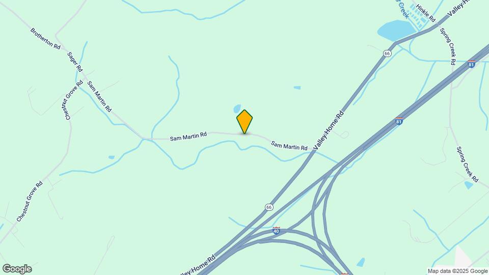 575 Sam Martin Rd Map and Location Details