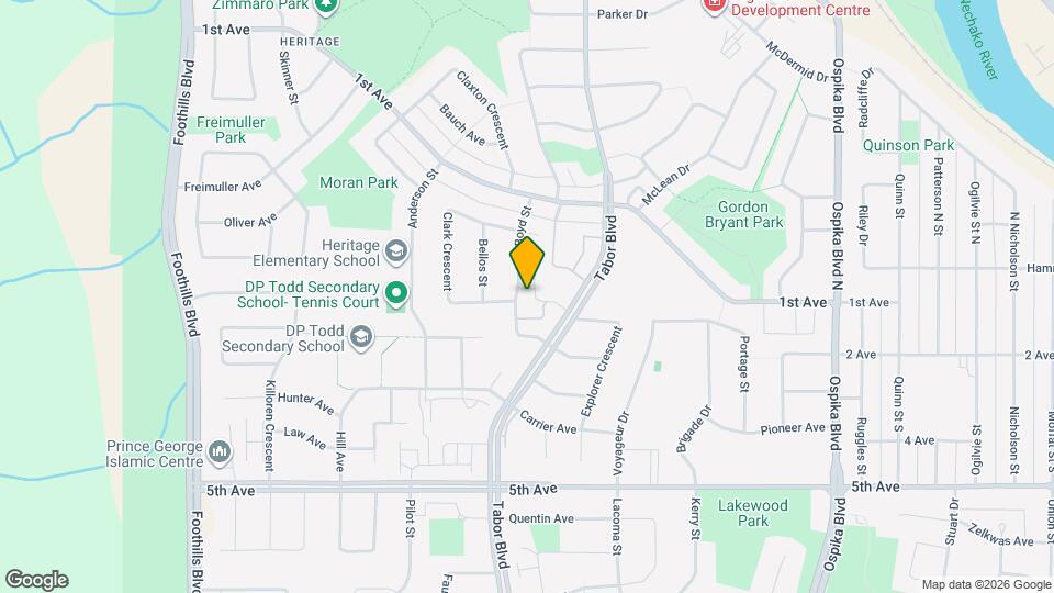 111 Tabor Blvd Map and Location Details