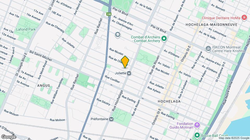 2519 Joliette Rue Map and Location Details