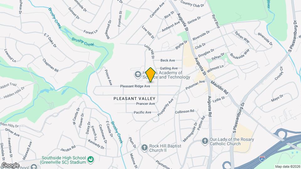 110 Pleasant Ridge Ave Mapa y Detalles de la Ubicación