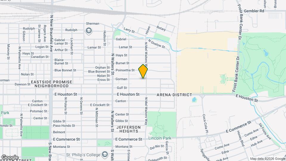 1650 Gorman Map and Location Details