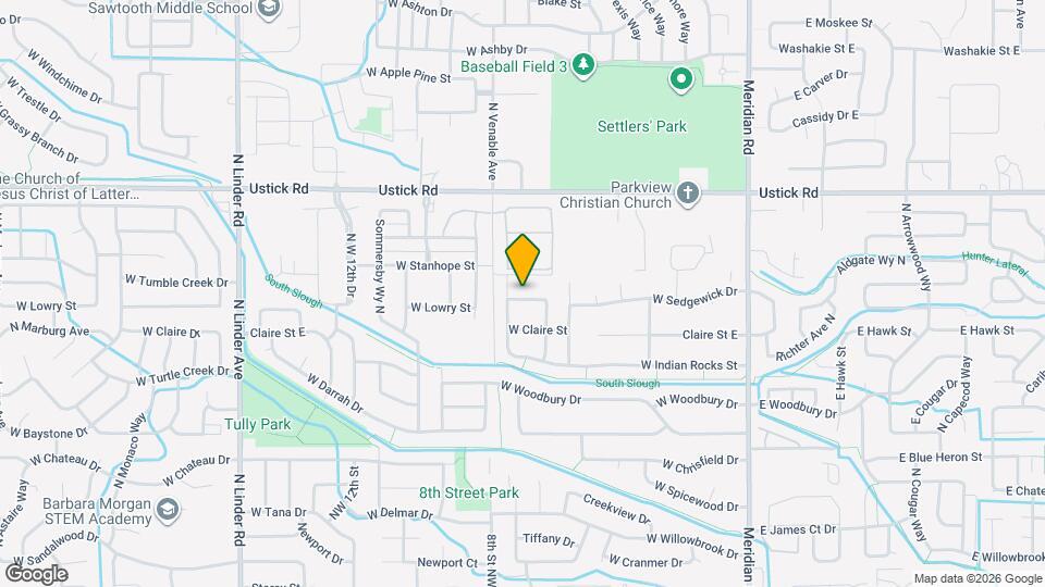 718 W Sedgewick St Map and Location Details