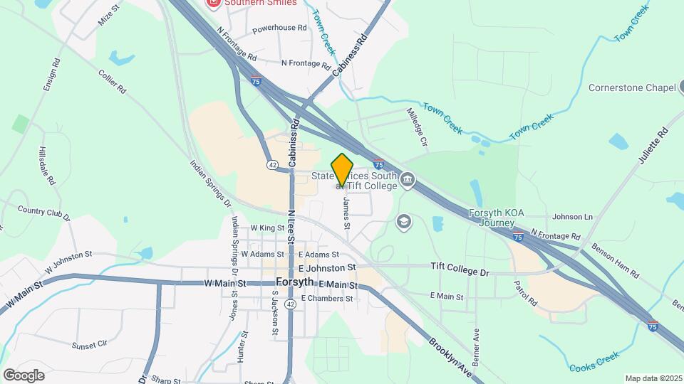 182 James St Map and Location Details