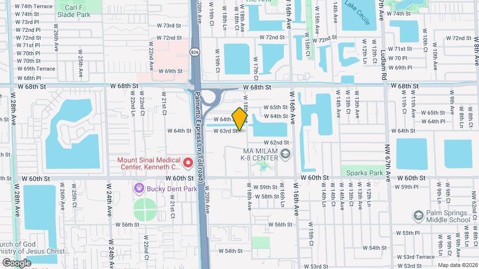 1830 W 63rd St Map and Location Details