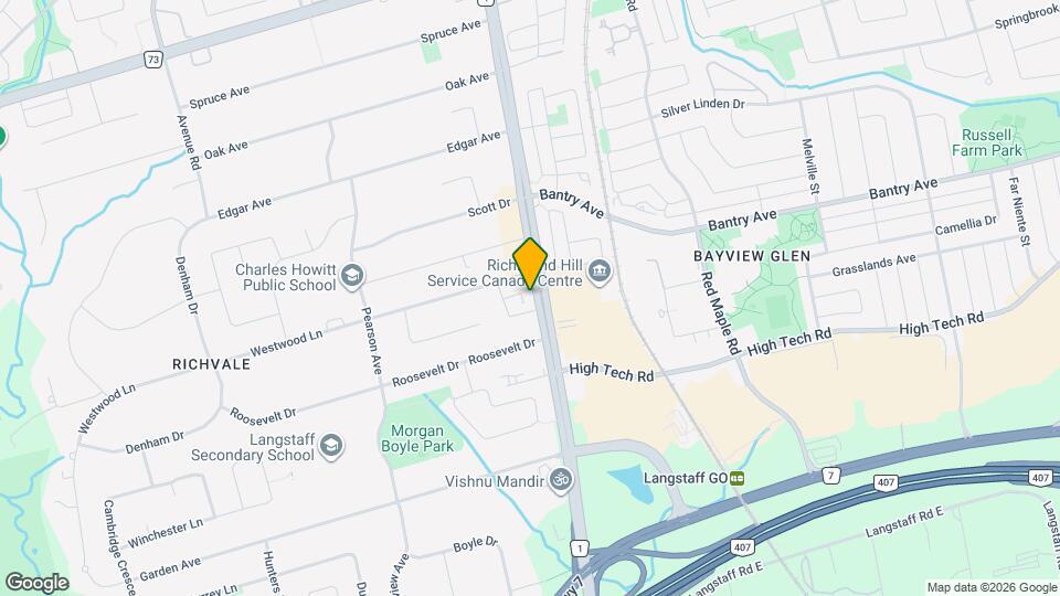 Westwood Gardens Map and Location Details