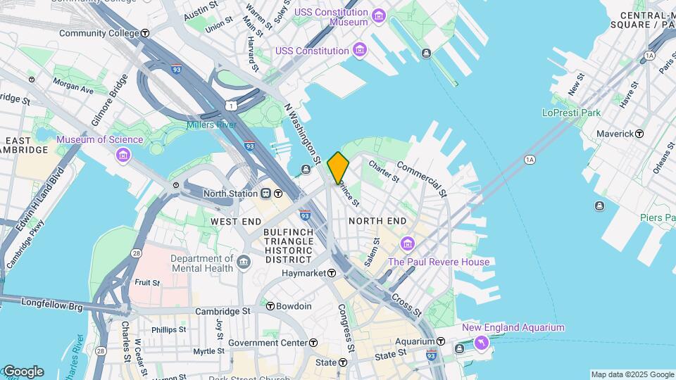 209 Endicott St, Unit 2 Map and Location Details