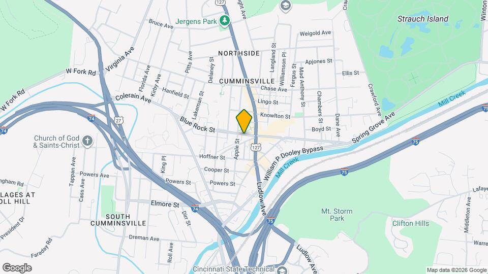 Vandalia Point Mapa y Detalles de la Ubicación