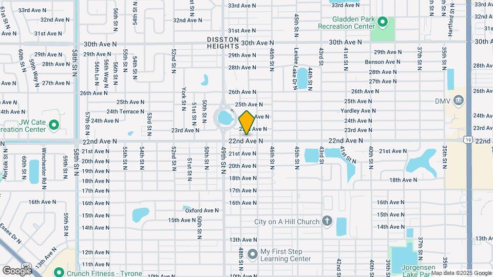 4743 22nd Ave N Map and Location Details