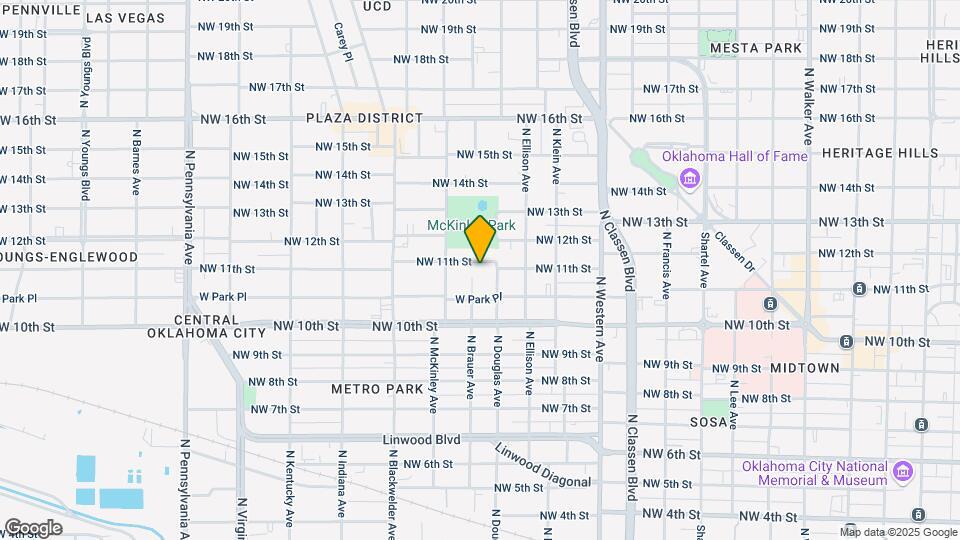 1416 NW 11th St Map and Location Details