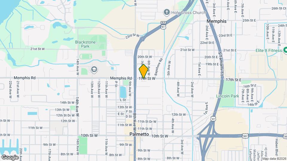 713 17th St W, Unit #6 Map and Location Details