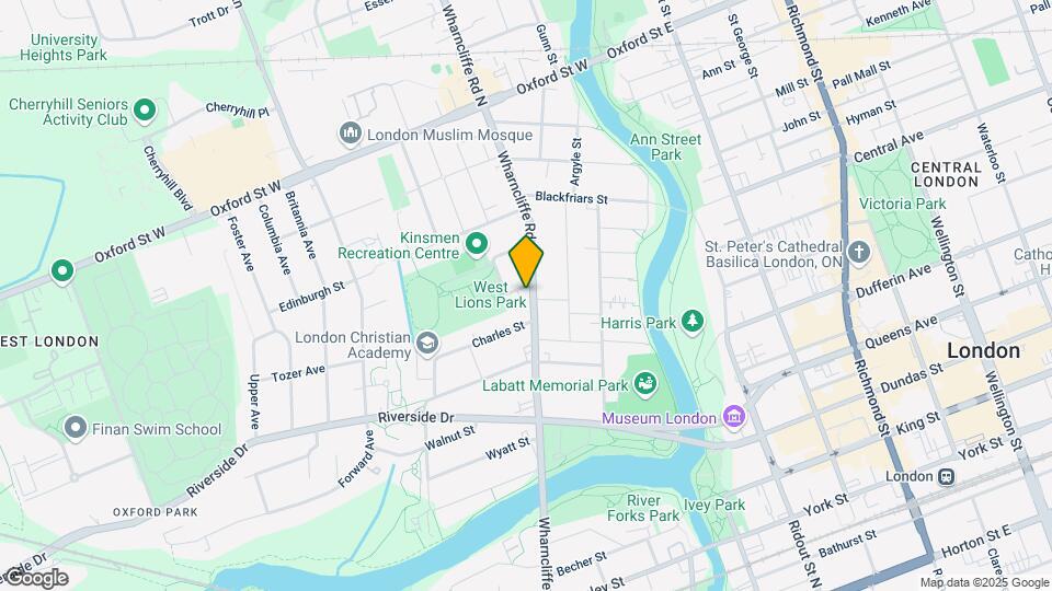 118 Wharncliffe Rd N Map and Location Details
