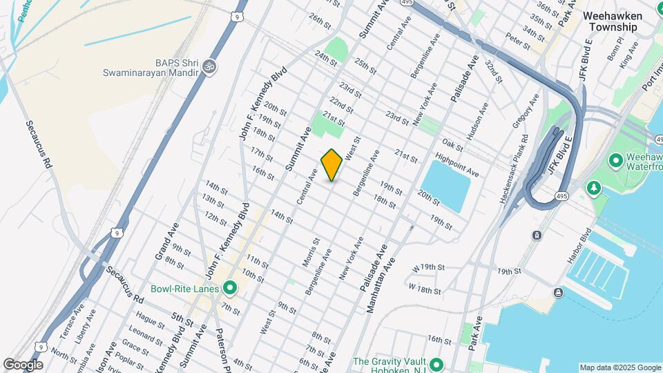 600 17th St Map and Location Details