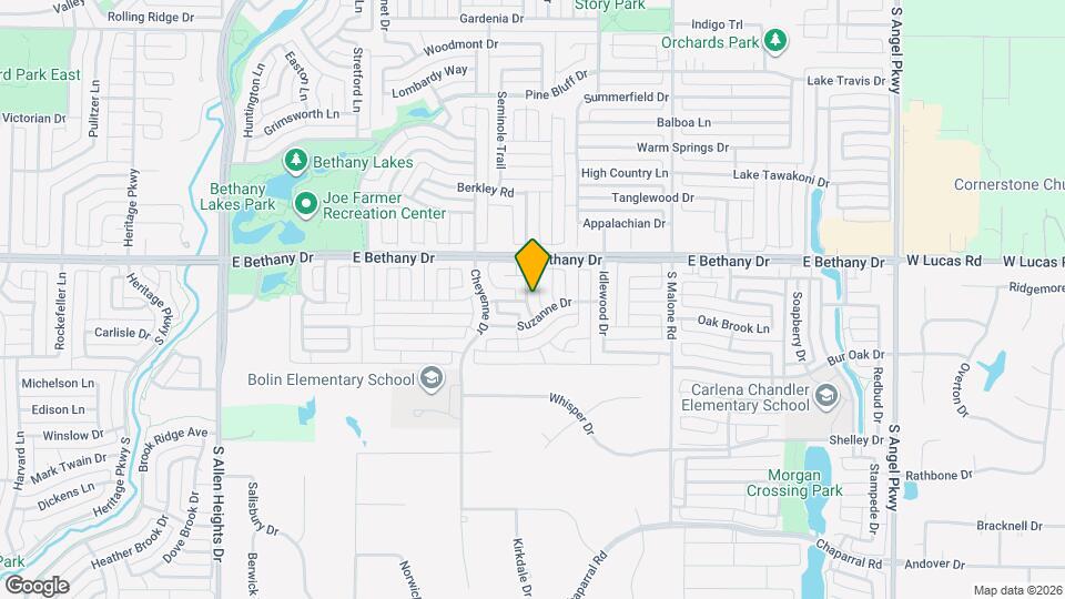 813 Big Bend Dr Map and Location Details