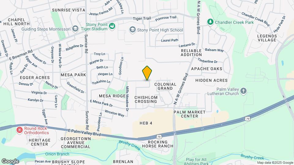 1651 Bayland St Mapa y Detalles de la Ubicación