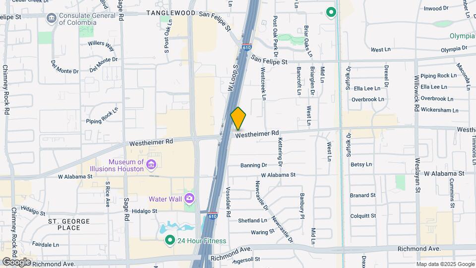 4740 Westheimer Rd Map and Location Details