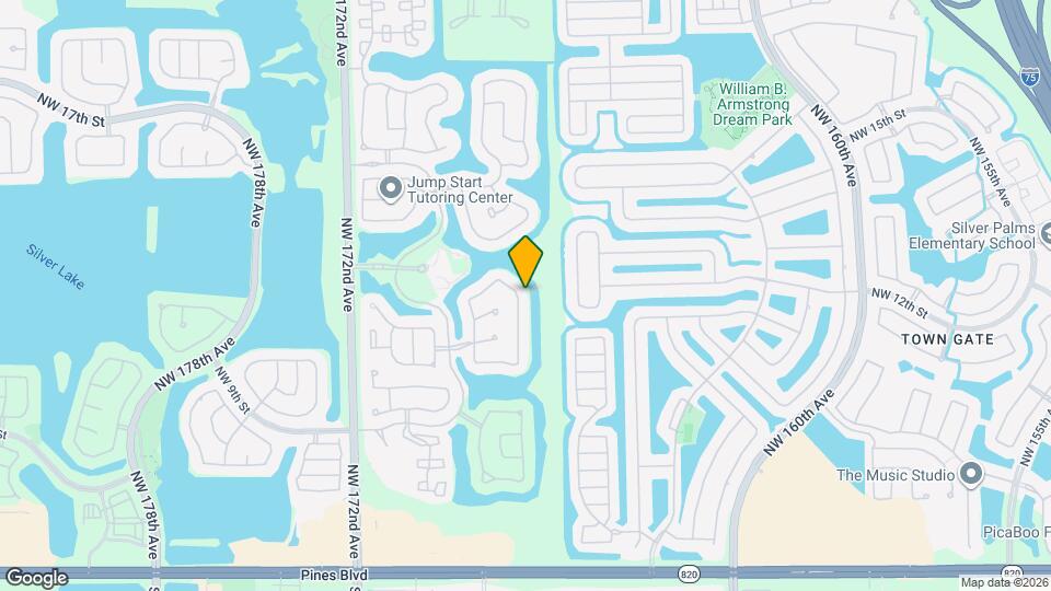 1303 NW 167th Ave Map and Location Details