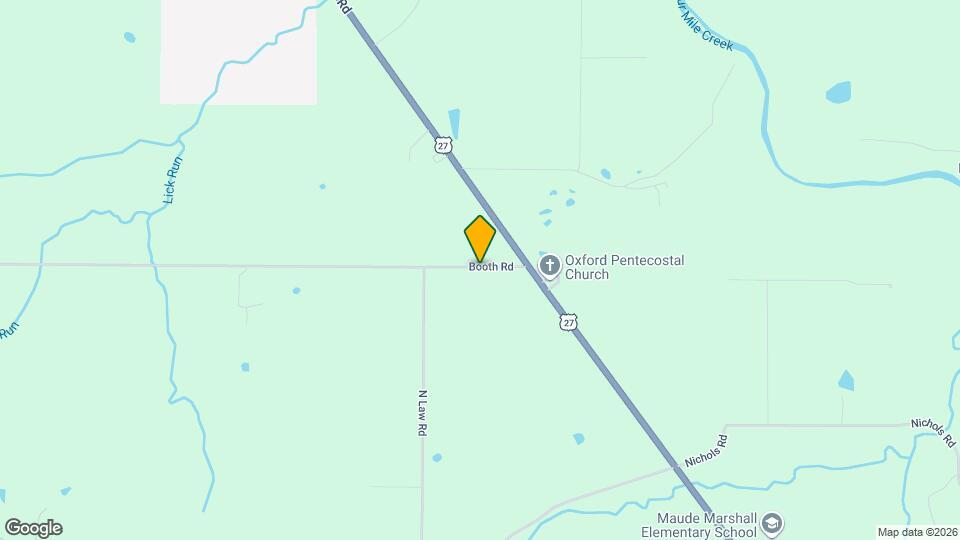 4733 Booth Rd Map and Location Details