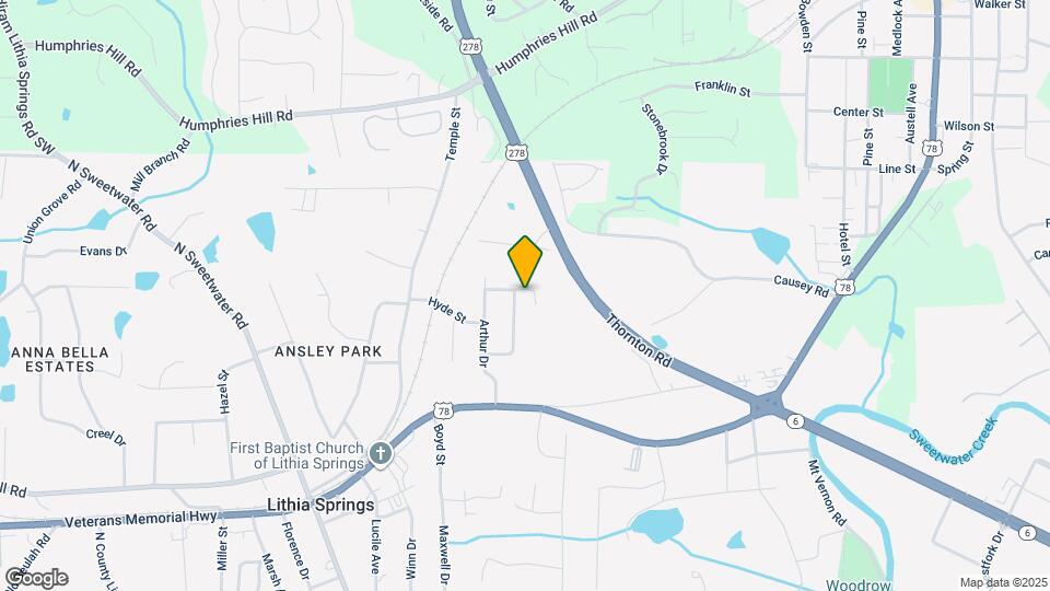 6328 Oakview Ln Map and Location Details