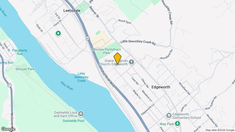 316 Shields Ln Map and Location Details