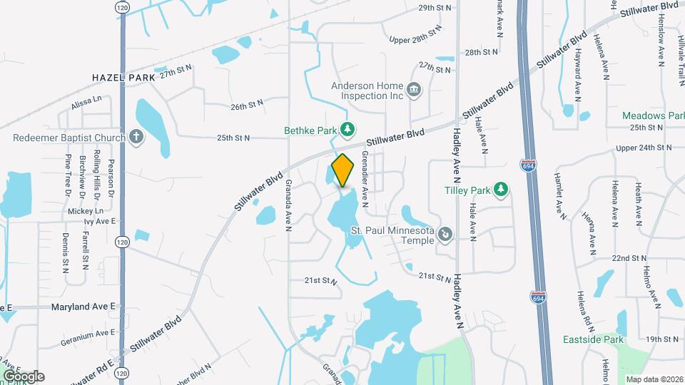 2303 Grange Ave N Mapa y Detalles de la Ubicación