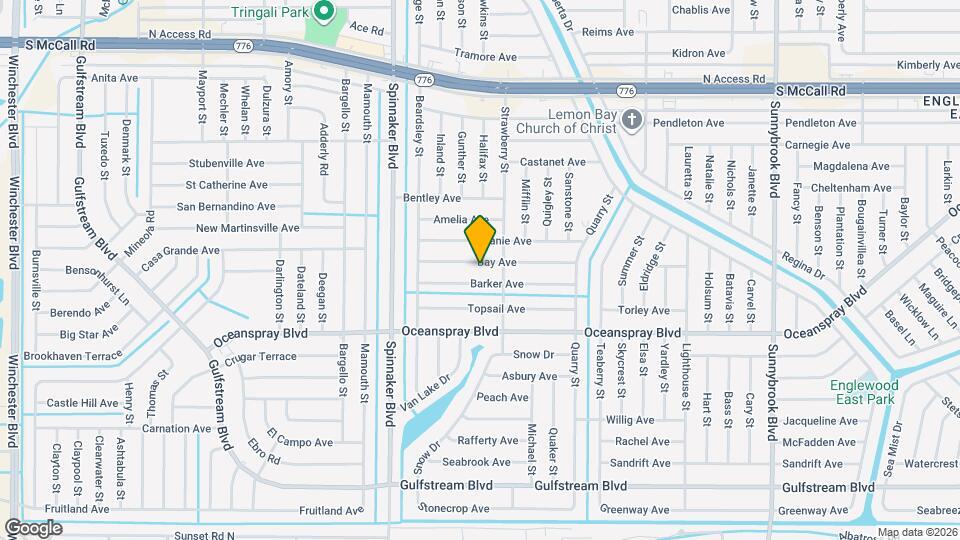 10123 Bay Ave Map and Location Details