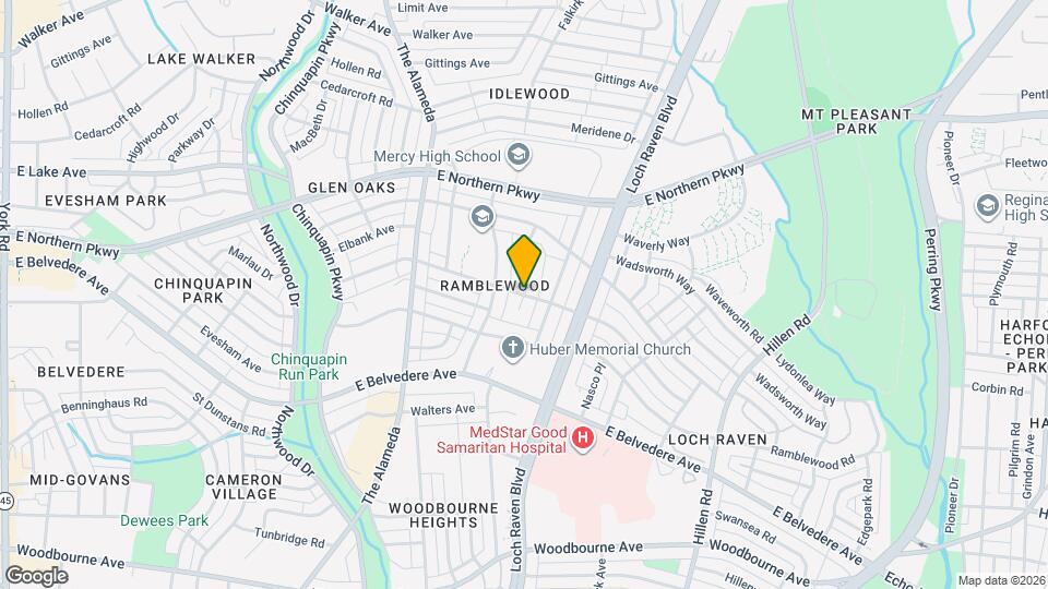 110X Gleneagle Rd Mapa y Detalles de la Ubicación