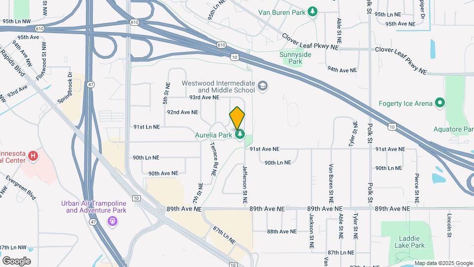 391 91st Ave NE Map and Location Details