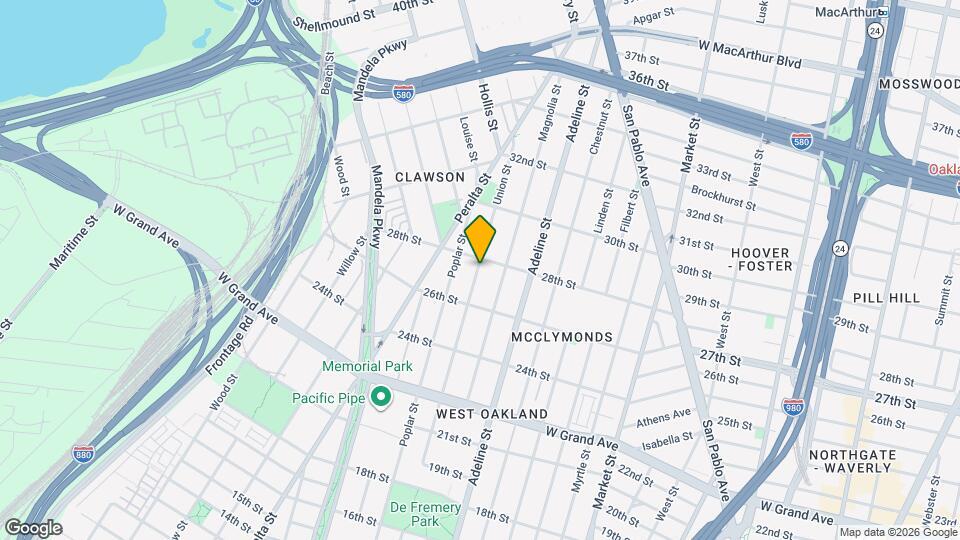 2732 Union St Map and Location Details