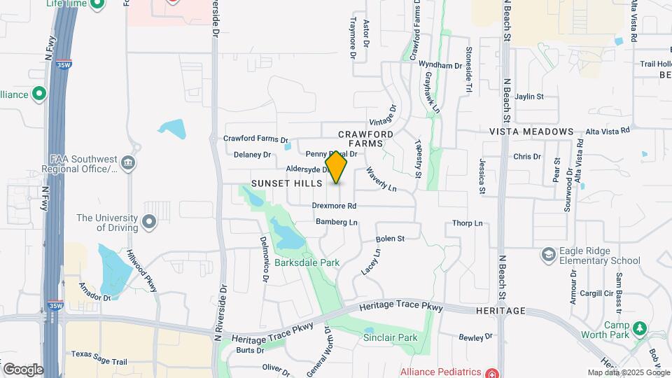 9921 Chadbourne Rd Map and Location Details