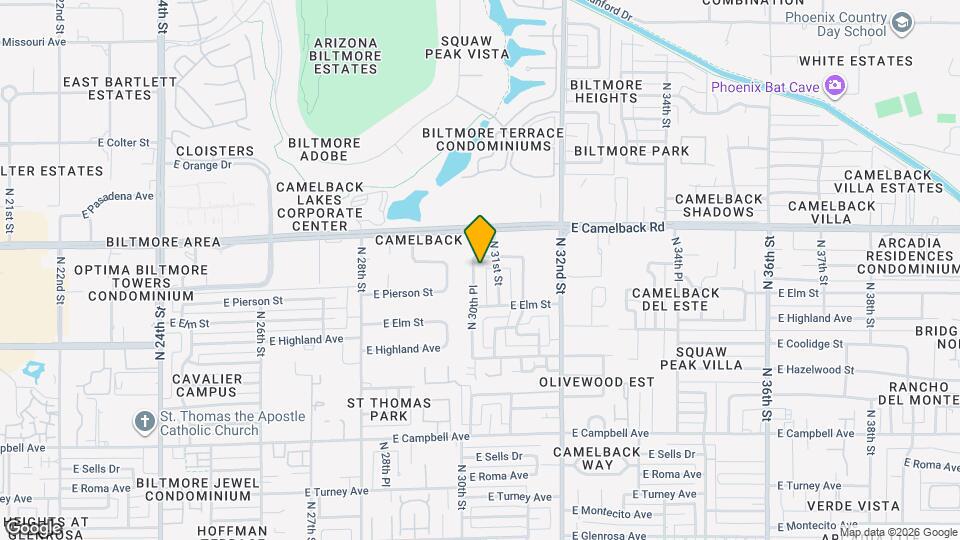 4835 N 30th Pl Map and Location Details