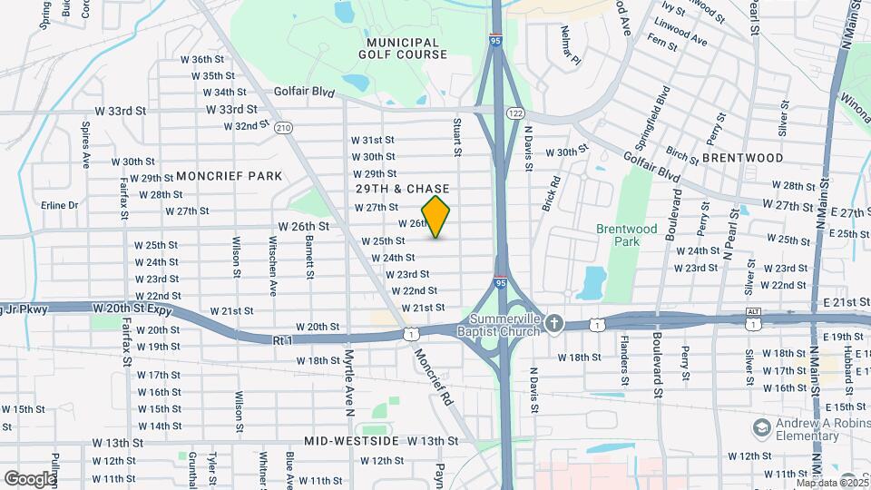1124 25th St Mapa y Detalles de la Ubicación