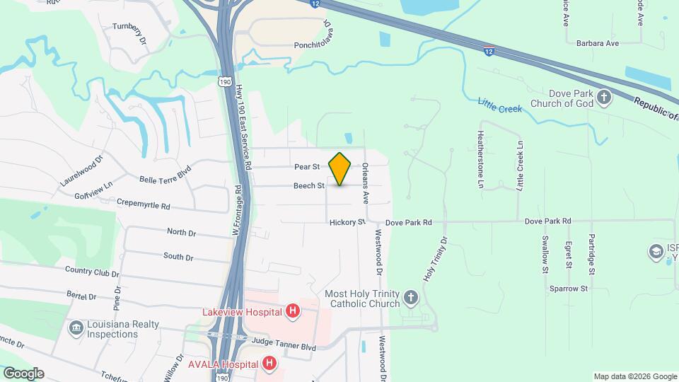 212 Beech St Map and Location Details