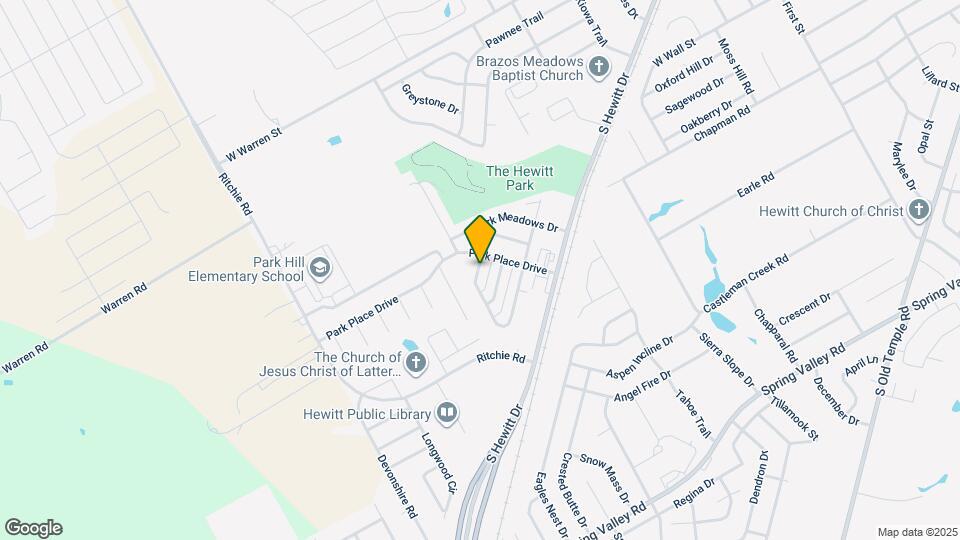 1023 Parkview Cir Map and Location Details