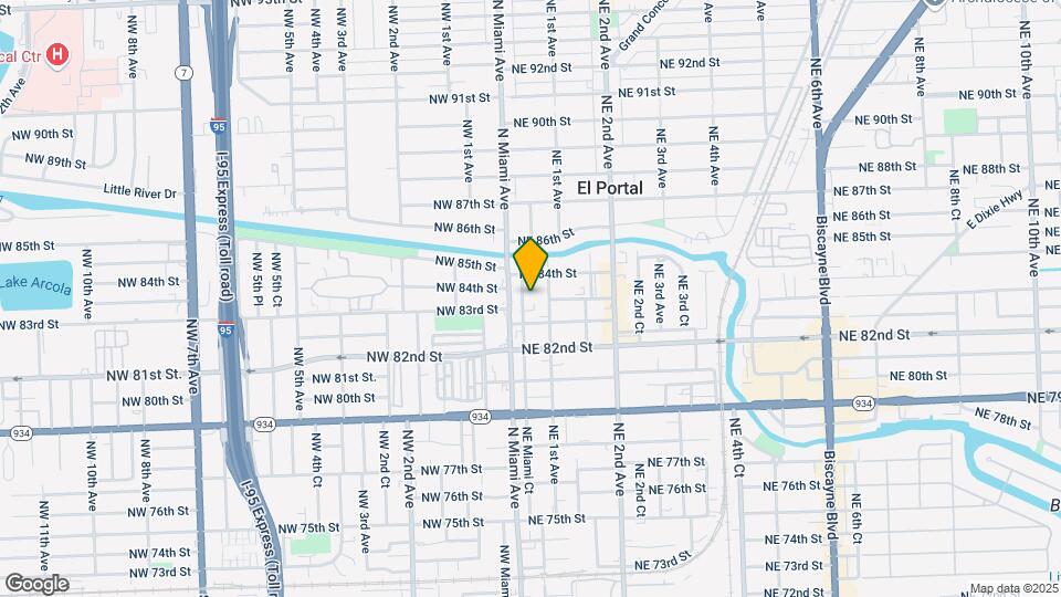 8299 NE Miami Ct Mapa y Detalles de la Ubicación