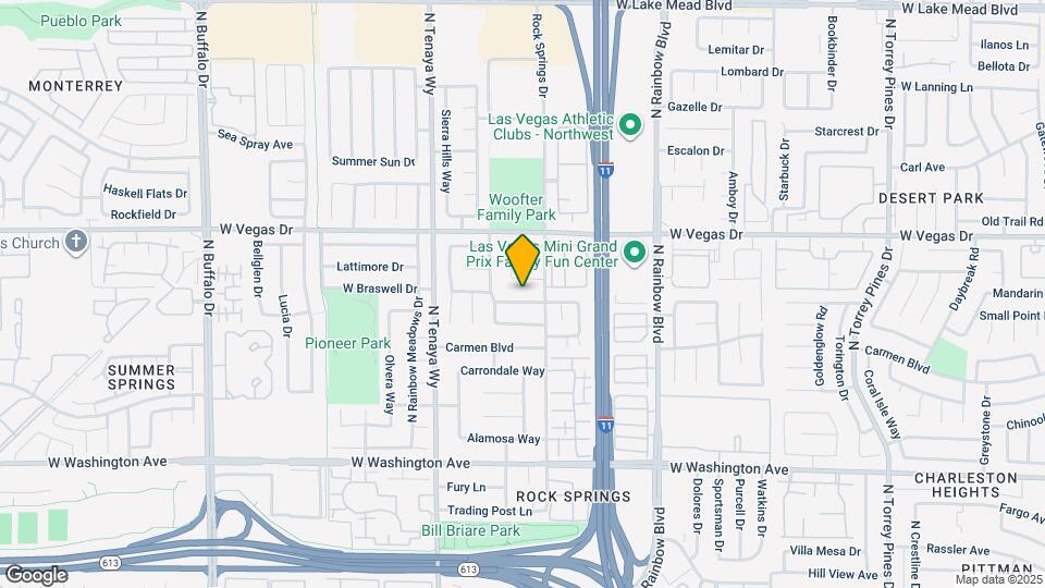 7020 Cornflower Dr Map and Location Details