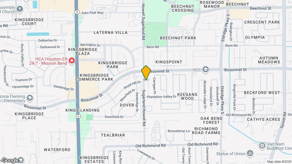 9310 Westacre Pl Map and Location Details