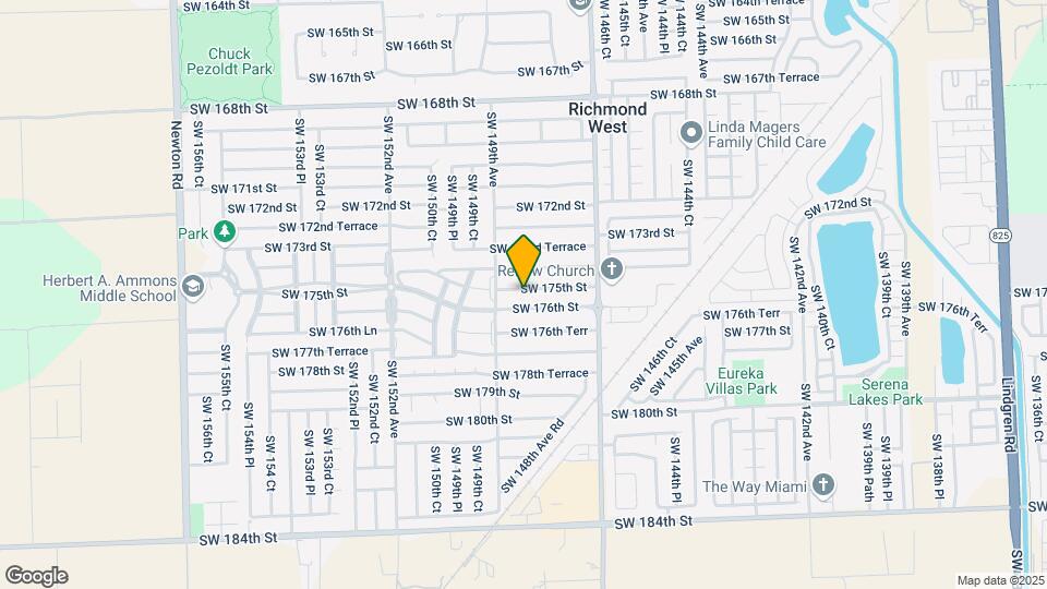 14848 SW 175th St Map and Location Details