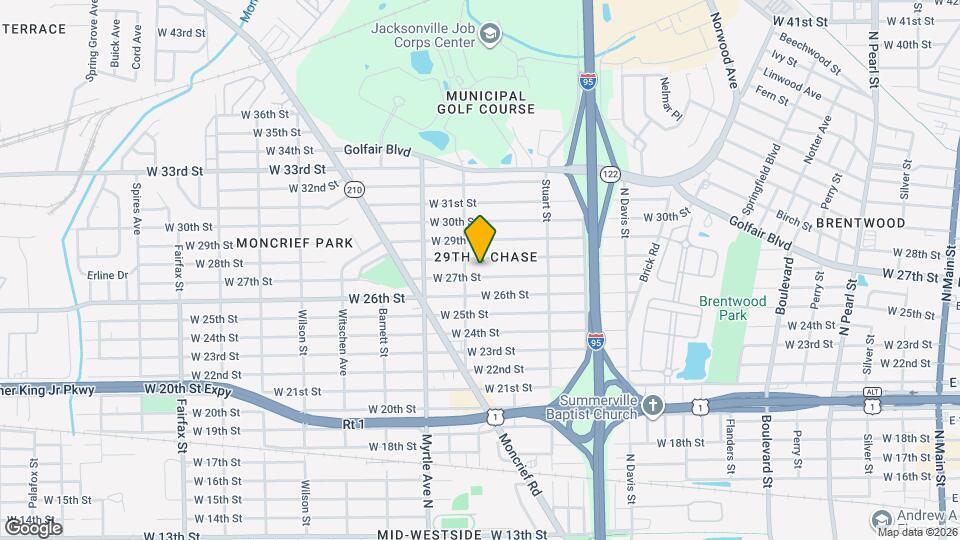 1201 W 27th St Mapa y Detalles de la Ubicación